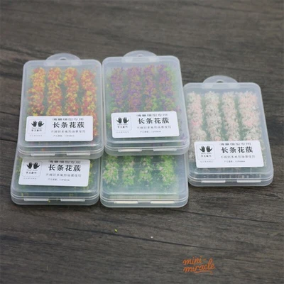 Landscape Flower Cluster HO/OO Scale Miniatures Garden Plant Railway Scene Model - Image 1 of 4