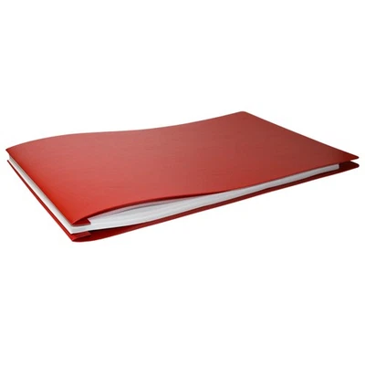 11x17 Report Cover Pressboard Binder Poly Panels Includes Fold-Over Metal Fas... - Image 1 of 4