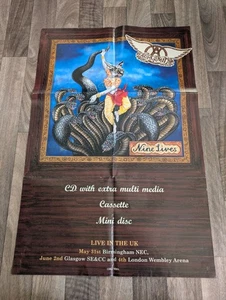 AEROSMITH- Nine Lives 1997 Promo Poster - Bild 1 von 14