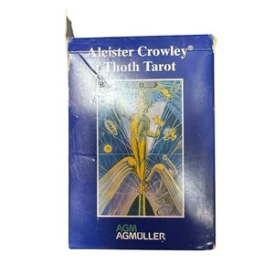 1986 ALEISTER CROWLEY THOTH TAROT 78 Cards AG Muller Swiss - Picture 1 of 1