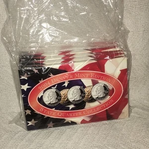 2004 State Quarter Collection Set Denver, Philadelphia, Platinum, & Gold Edition - Picture 1 of 6