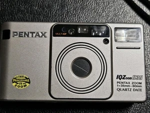 Pentax IQZoom 835 Film Camera Point and Shoot Panorama Zoom Film See Pics & Desc - Picture 1 of 10