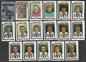 LOTTO DI 17 FIGURINE ALBUM CALCIATORI CALCIO FLASH 1988 1987-88 NUOVE JUVENTUS - Picture 1 of 1