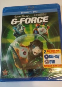 2010 Disney G-FORCE Blu-Ray & DVD 2-Disk Set Brand New & Sealed Nicolas Cage - Picture 1 of 2