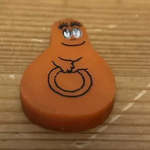 Rare Vintage Barbapapa Eraser Rubber Gomme Gommine - Picture 1 of 4