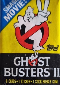 Ghostbusters II - Trading Cards (× 1 Pack) Topps 1989 *New *Rare