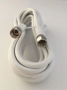 5m Antennenkabel Koaxkabel Satkabel Koax Kabel Sat weiß - Bild 1 von 1