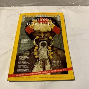 National Geographic Magazine 1973 Sept Ghost Bighorn Corsic Desert Land Moon - Imagen 1 de 2