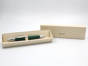 Rolex Penna Sfera Originale Colore Verde Elegante Idea Regalo NUOVA Unisex