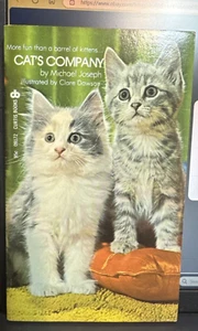 Cat's Company by Michael Joseph vintage paperback book - cat kitten - Picture 1 of 2