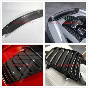 Dry Carbon Fiber Rear Cover Rear VS Wing Body Kit Fit For McLaren MP4-12C 650S - Picture 1 of 6