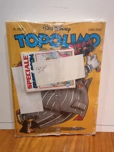MICKEY MOUSE N 2029 BLISTERRED WITH BOOM LAUGH ATTACHMENT AND POSTCARD - Picture 1 of 2