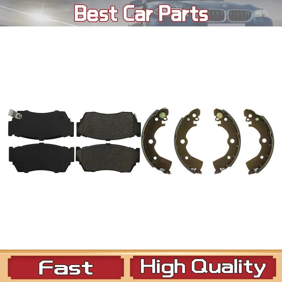Brake Pads Set,Drum Brake Shoe For Nissan Tsuru 1993 1994 1995 1996 1997 1998 - Image 1 of 4