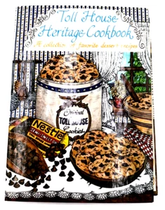 Vintage Nestle Toll House Heritage Cookbook 1980 1st Print Spiral Dessert Recipe - Imagen 1 de 17