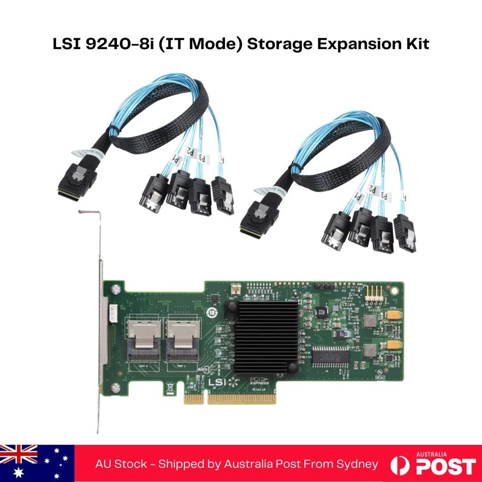 LSI 9240-8i (IT Mode) Storage Expansion Kit - Image 1 of 4