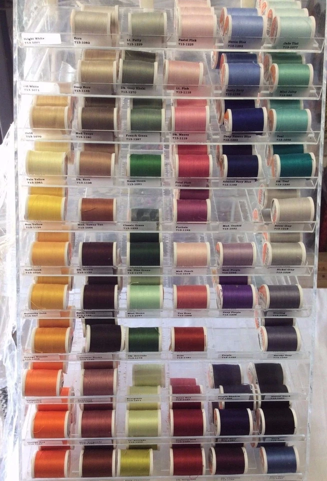 PREMIUM MALHUMORADO PESADO 12 WT ALGODÓN MERCERIZADO 330 YARDAS - VARIOS COLORES Foto 1 de 1