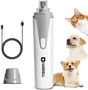 Dog Nail Grinder, Super Quiet Dog Nail Trimmers with 2 LED Lights & 3 Grinding P - Picture 1 of 12
