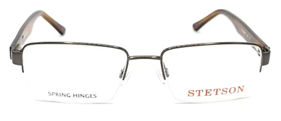 STETSON - 344 063 54/18/145 - KHAKI - NEW Authentic MEN EYEGLASSES Frame - Image 1 of 2