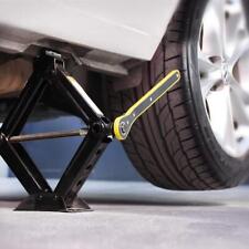 Efficient Car Scissor Jack with Ratchet Wrench For Easy Tire St R✨
