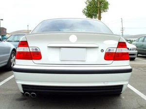 Pour BMW Série 3 E46 Berline Becquet Aileron Lame Spoiler De Coffre 1998-2005 - Afbeelding 1 van 5