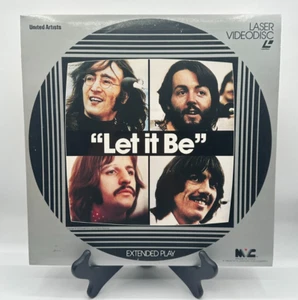 The Beatles Let It Be 1970 Film RARE 1981 Laserdisc - Picture 1 of 5