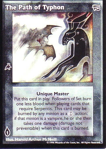 4 x The Path of Typhon VTES CCG Mixed - Image 1 of 1