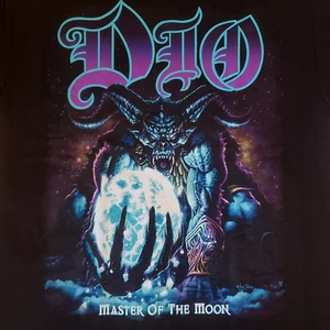FREE SAME DAY SHIPPING RONNIE JAMES DIO Master of the Moon Shirt Size LARGE - Picture 1 of 2