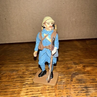 FIGURA DE SOLDADO VINTAGE DEL PRADO 54 MM CORPORAL DE INFANTERÍA PINTADA A MANO Foto 1 de 4