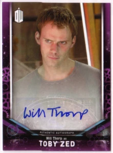 2018 Topps Doctor Who Signature Series AUTO - Will Thorp as Toby Zed autograph - Picture 1 of 2