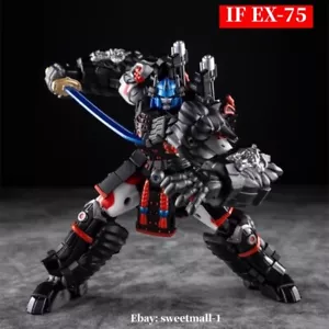 Iron Factory IF EX-75 Iron Samurai Series Oosarushogun EX75 Action Figure Robot - Picture 1 of 12