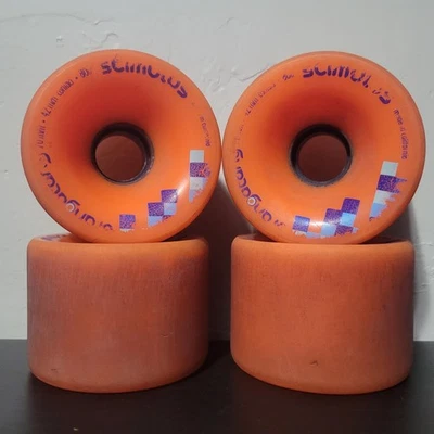 Orangatang Stimulus 70mm 80a 4 pack Longboard Wheels Orange - Image 1 of 4
