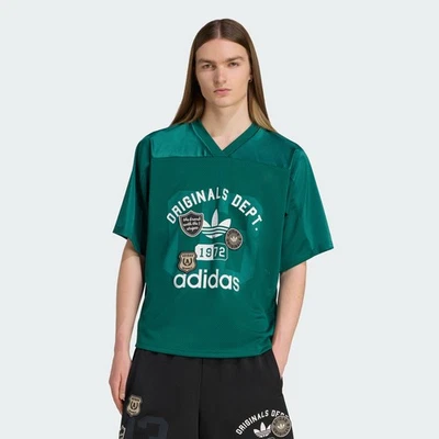 adidas men adidas Originals Dept. Graphic Mesh Jersey - Image 1 of 4