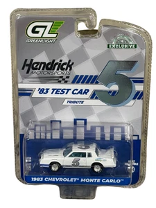 Greenlight 1983 Chevy Monte Carlo Hendrick Motorsports #5 Test Car Tribute 1/64 - Picture 1 of 1