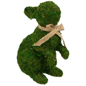 Figura Northlight 10.5" Musgo Verde Conejo De Pie Primavera Pascua - Imagen 1 de 6