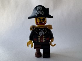 LEGO Pirates Captain Brickbeard Minifigure - (pi081) - Sets 6242 6253 6243