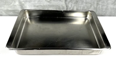REVERE WARE 2523 9x13 Rectangular Roasting/Baking Pan 4 Qt. Stainless Steel - Image 1 of 4