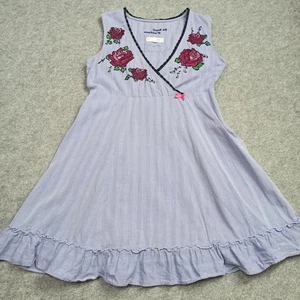 Odd Molly Womens Tunic Size 1 - S Blue Floral Cotton Top Long Wrap Blouse 980 - Bild 1 von 12