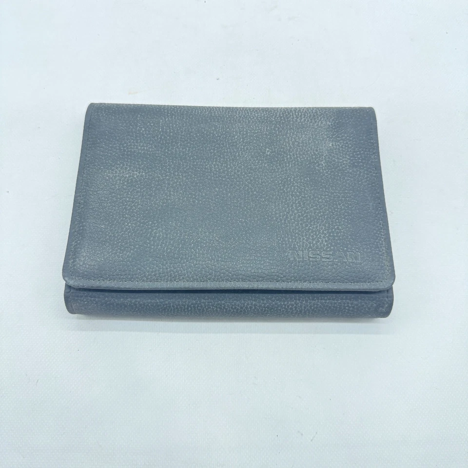 PORTA DOCUMENTI/ PORTA LIBRETTO DI ISTRUZIONI CUSTODIA NISSAN NERO ACC-80 - Immagine 1 di 4