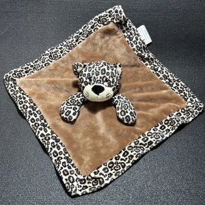 Tender Kisses Gepard/Leopard/Bär Sicherheitsdecke/Lovey Braun 12x12" - Bild 1 von 12