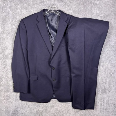 Lauren Ralph Lauren Suit Mens 50L 46x30 Wool Stretch 2 Piece Blazer Slacks Set - Image 1 of 4