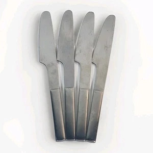 Juego de 4 cuchillos de cena de acero inoxidable Dansk Angleterre 18/10 - Imagen 1 de 4