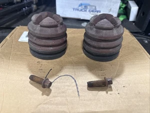 2019-2025 SIERRA REAR BOUNCE STOPS JOUNCE PAIR LH RH 10K MILES 84030756 - Picture 1 of 8