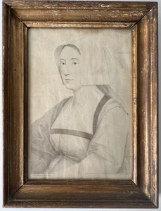 Unknown Women, Artist Hans Holbein The Younger, Framed Print - Bild 1 von 17
