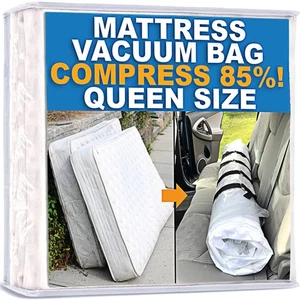 Mattress Vacuum Bag for Moving, Vacuum Seal Mattress Bag for Memory Foam or I... - Picture 1 of 7