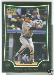 Trevor Crowe Cleveland 2009 Bowman Draft Rookie Card - Picture 1 of 1
