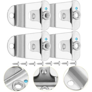 4 Pz Appendiabiti Per Prosciutto Clip Per Gancio Per Microfono Portamicrofono - Zdjęcie 1 z 12