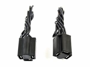 AMC Headlight Wiring Sockets- 3 Wire- For Low & Low/High Bulbs- 2 sockets- #005T