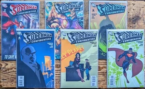 SUPERMAN CONFIDENTIAL lot:  6 issues 1 2 4 5 6 7 (DC 2007-2008) - Picture 1 of 3