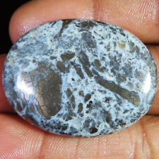 Natural Marcasite Oval Cabochon 87.35 CT 30x38x7 mm Indonesian Gemstone SU-34