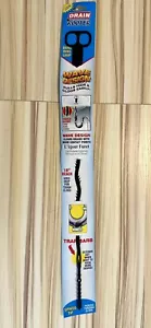 DRAIN ROOTER SNAKE 18" REACH ZOCCOLI RIMOZIONE DETERGENTE IDRAULICO DEPILAZIONE - Foto 1 di 2